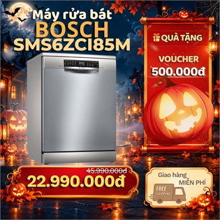 Máy rửa chén Bosch SMS6ZCI85M Series 6